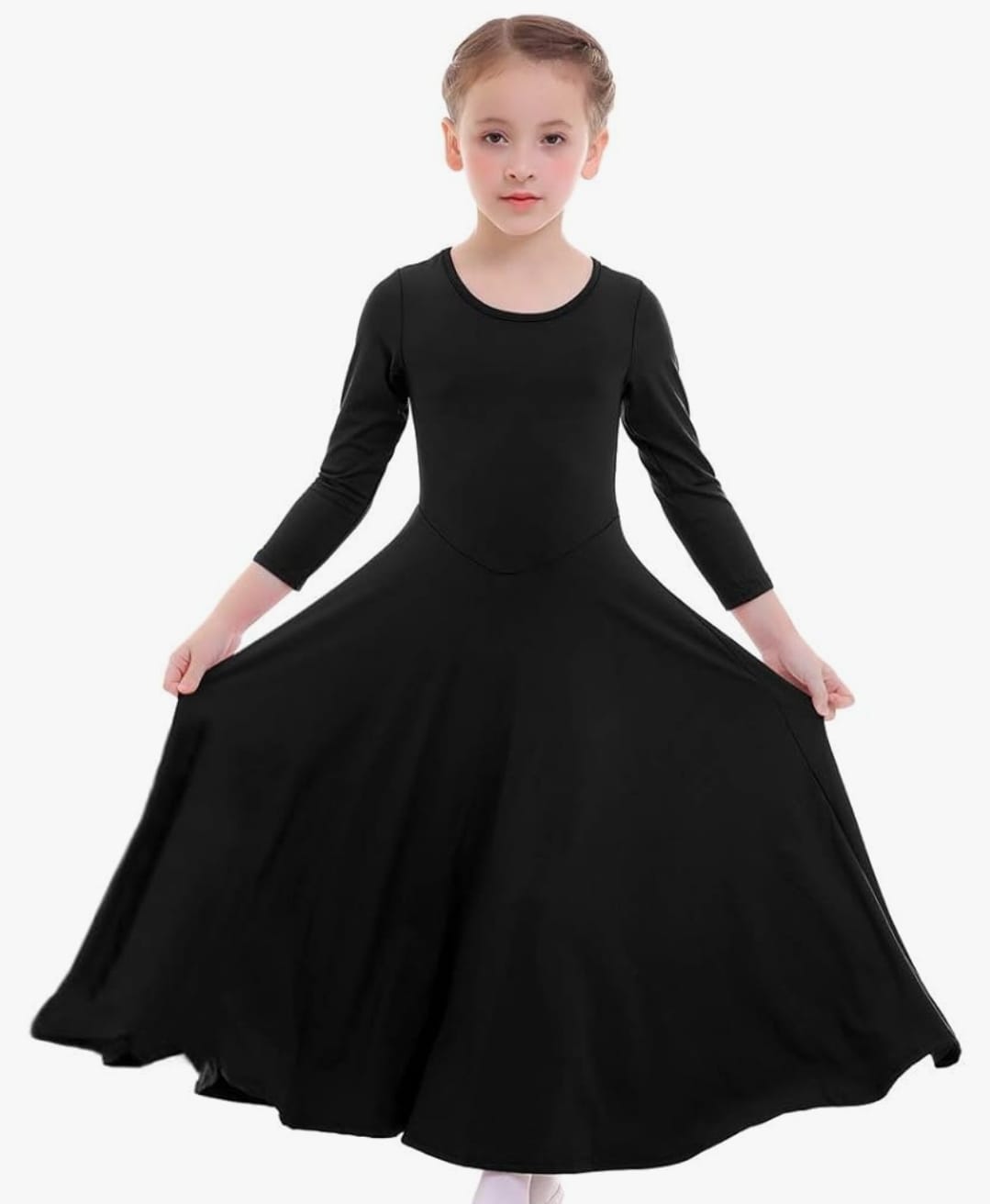 Kids dance dress  black 13524c